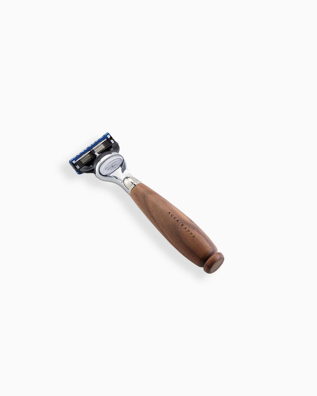 Walnut wood razor