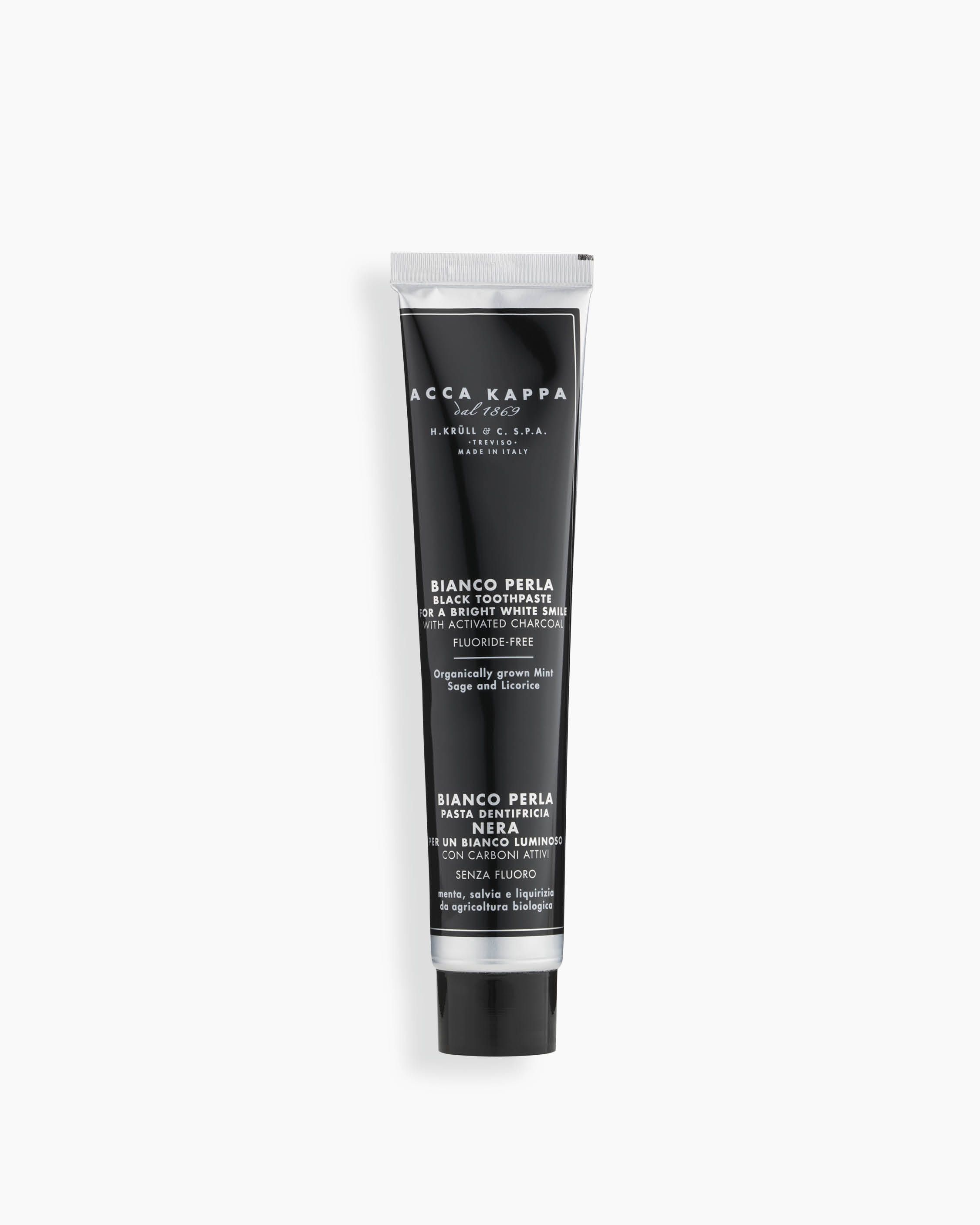 Black toothpaste