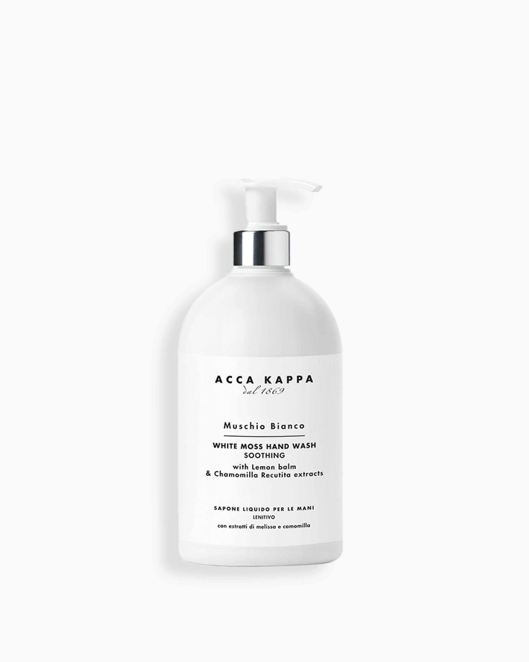 White Moss liquid hand soap