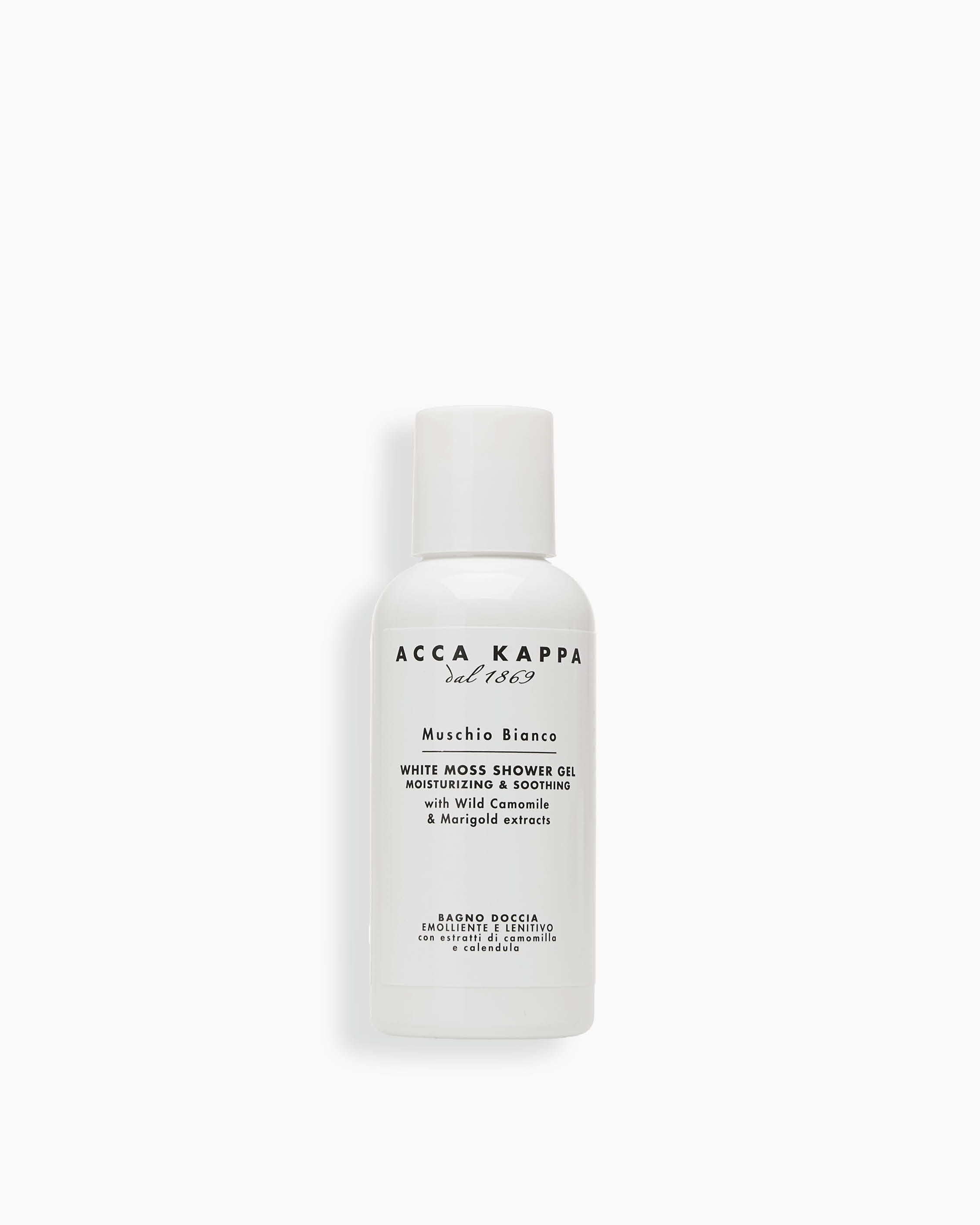 White Moss shower gel