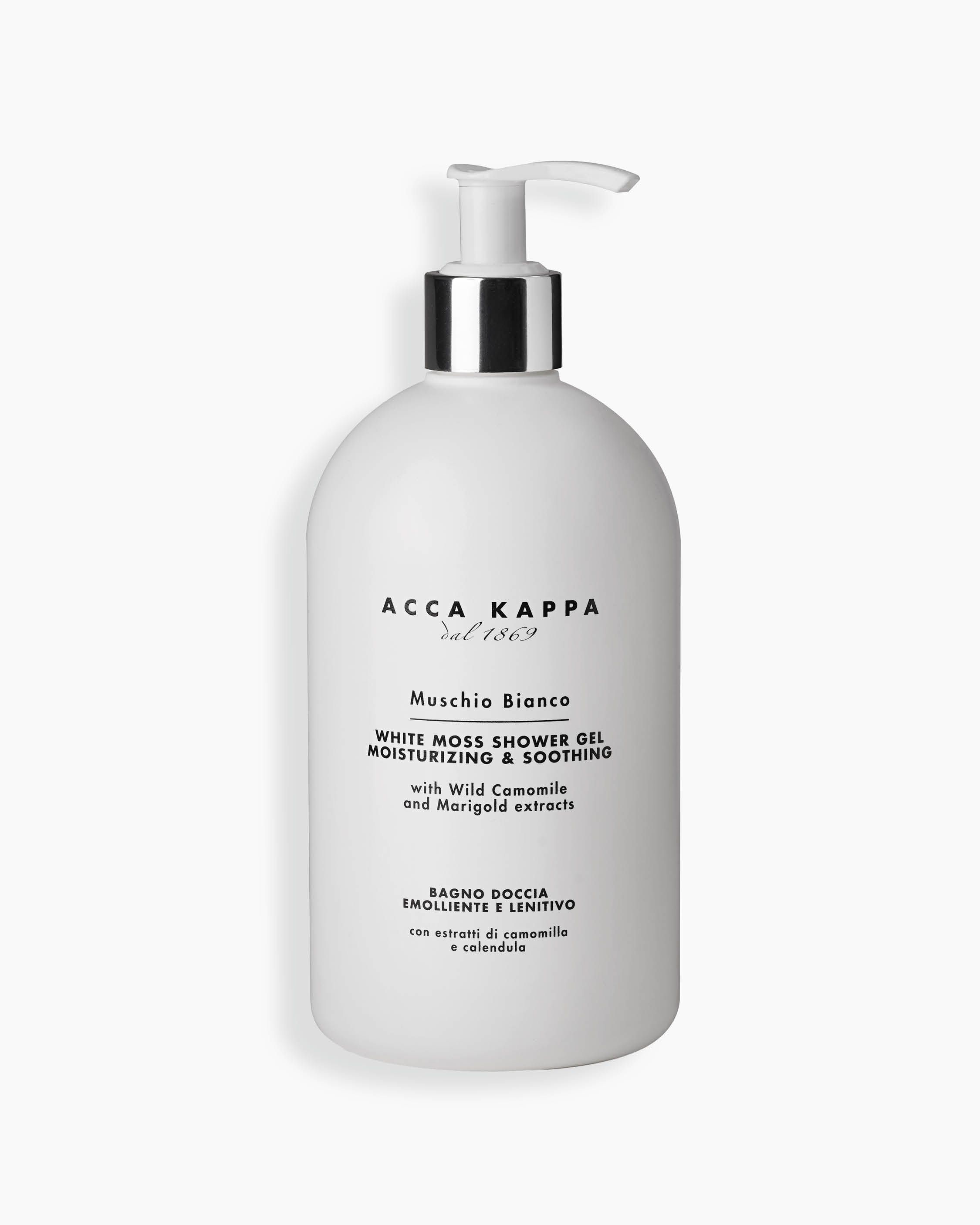 White Moss shower gel