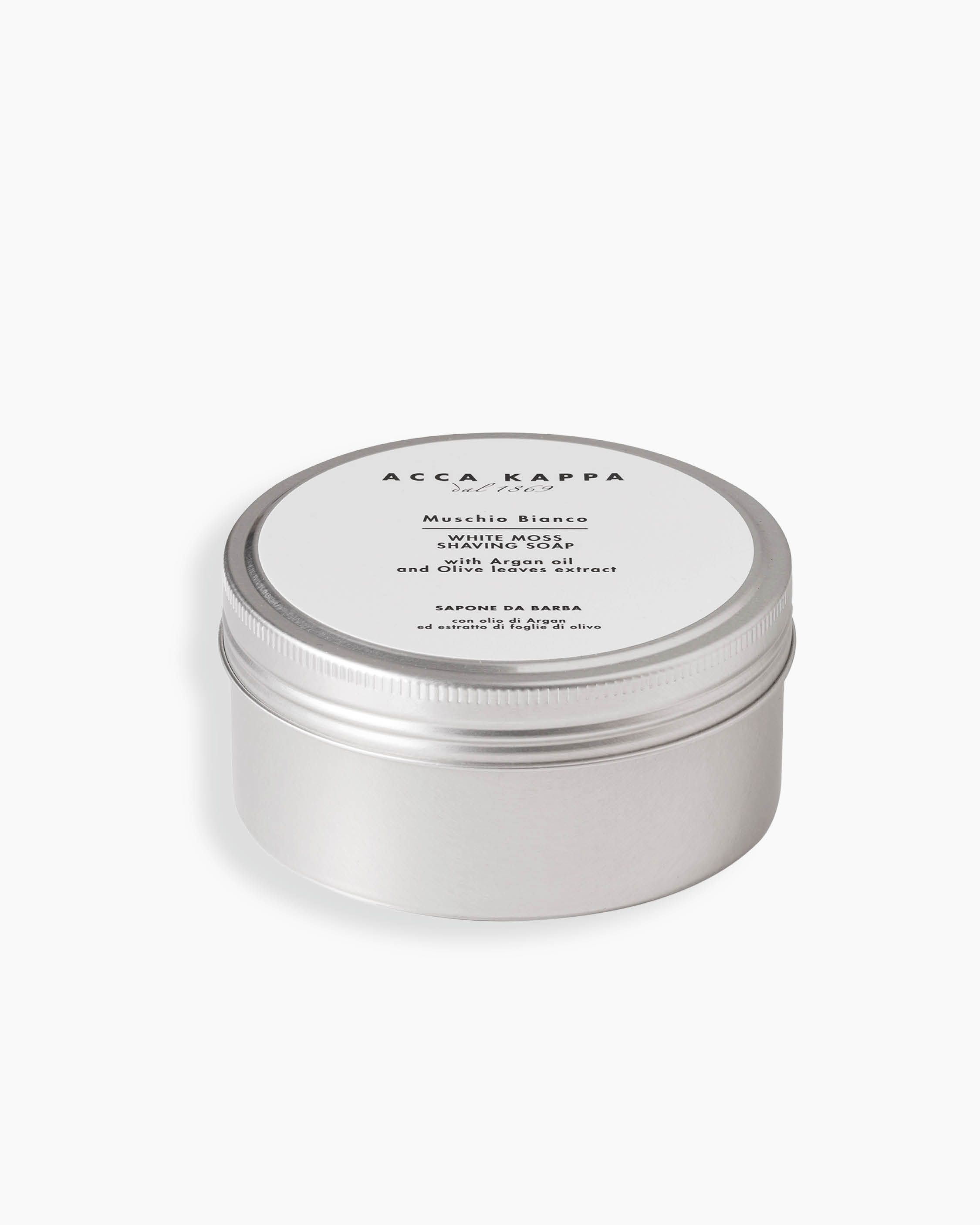 White Moss shaving soap